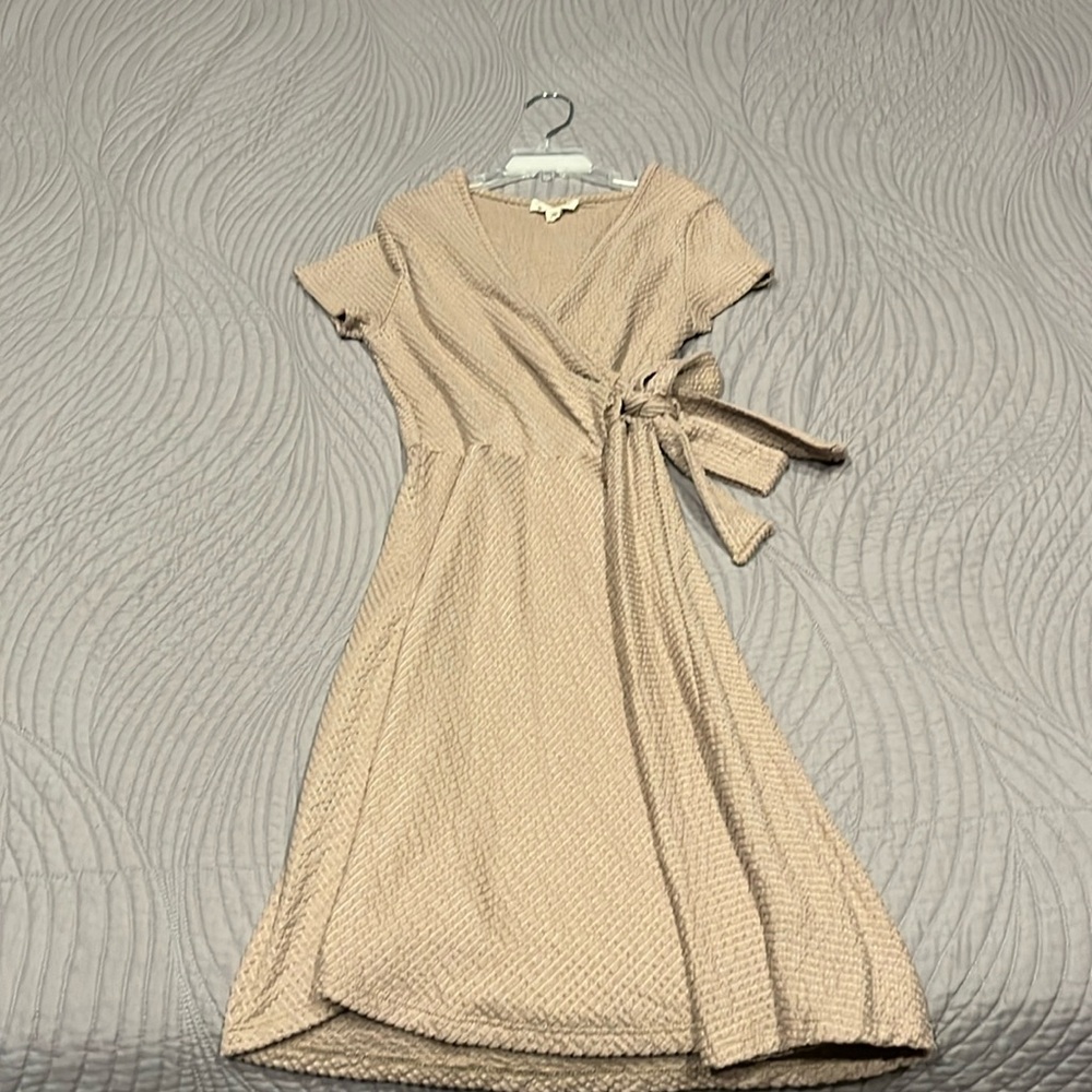 Juniors extra small faux-wrap dress.